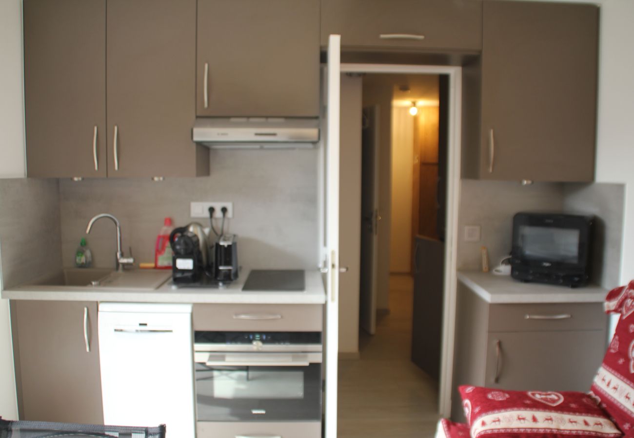 Kitchen Apartment Gentianes GNA15 in Châtel, France