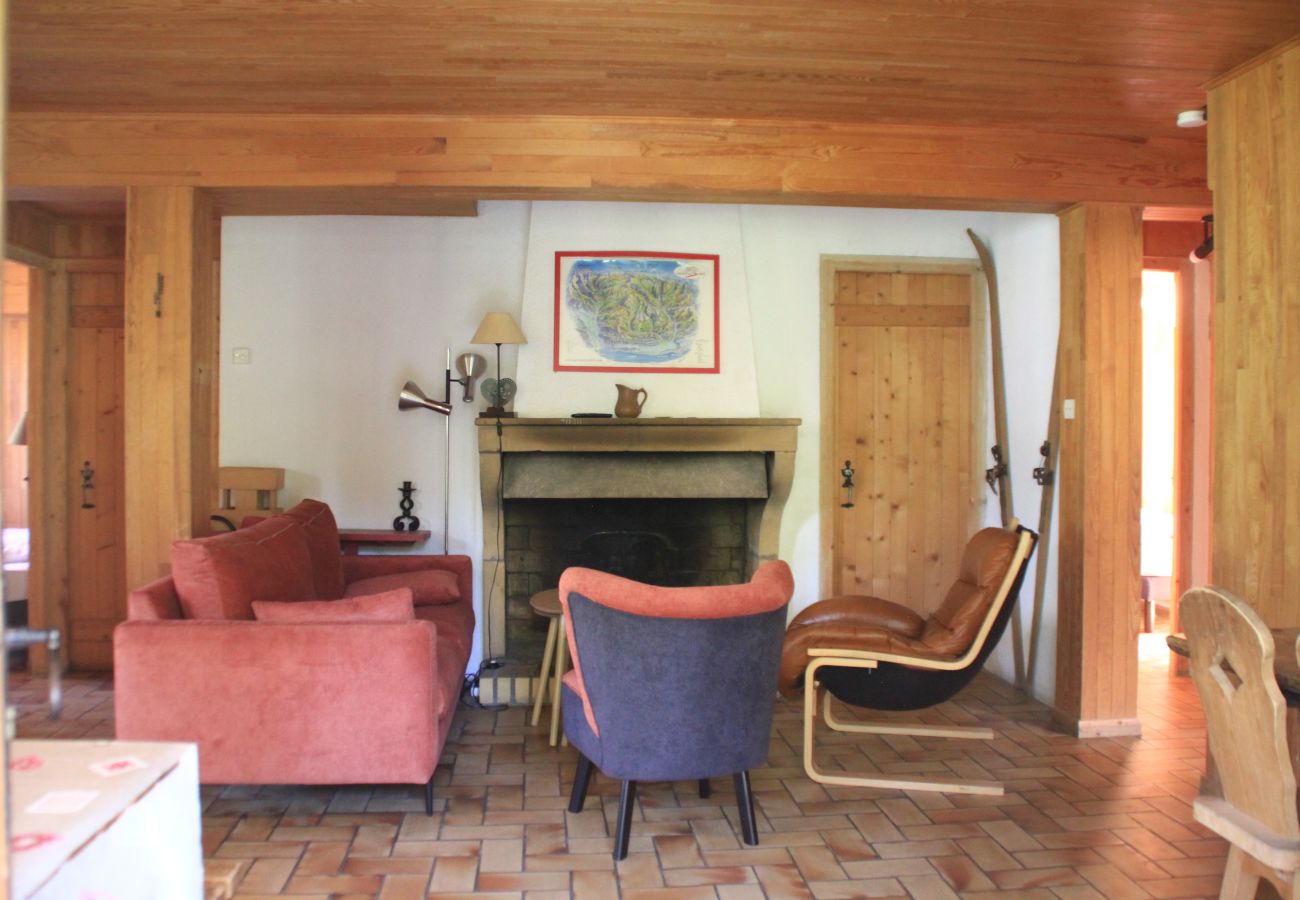 Living room, Chalet MRP in Châtel in France