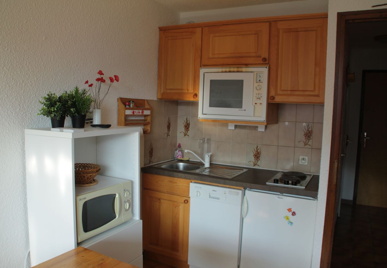 Kitchen Hameau des 4 saisons HSC116 at Châtel in France