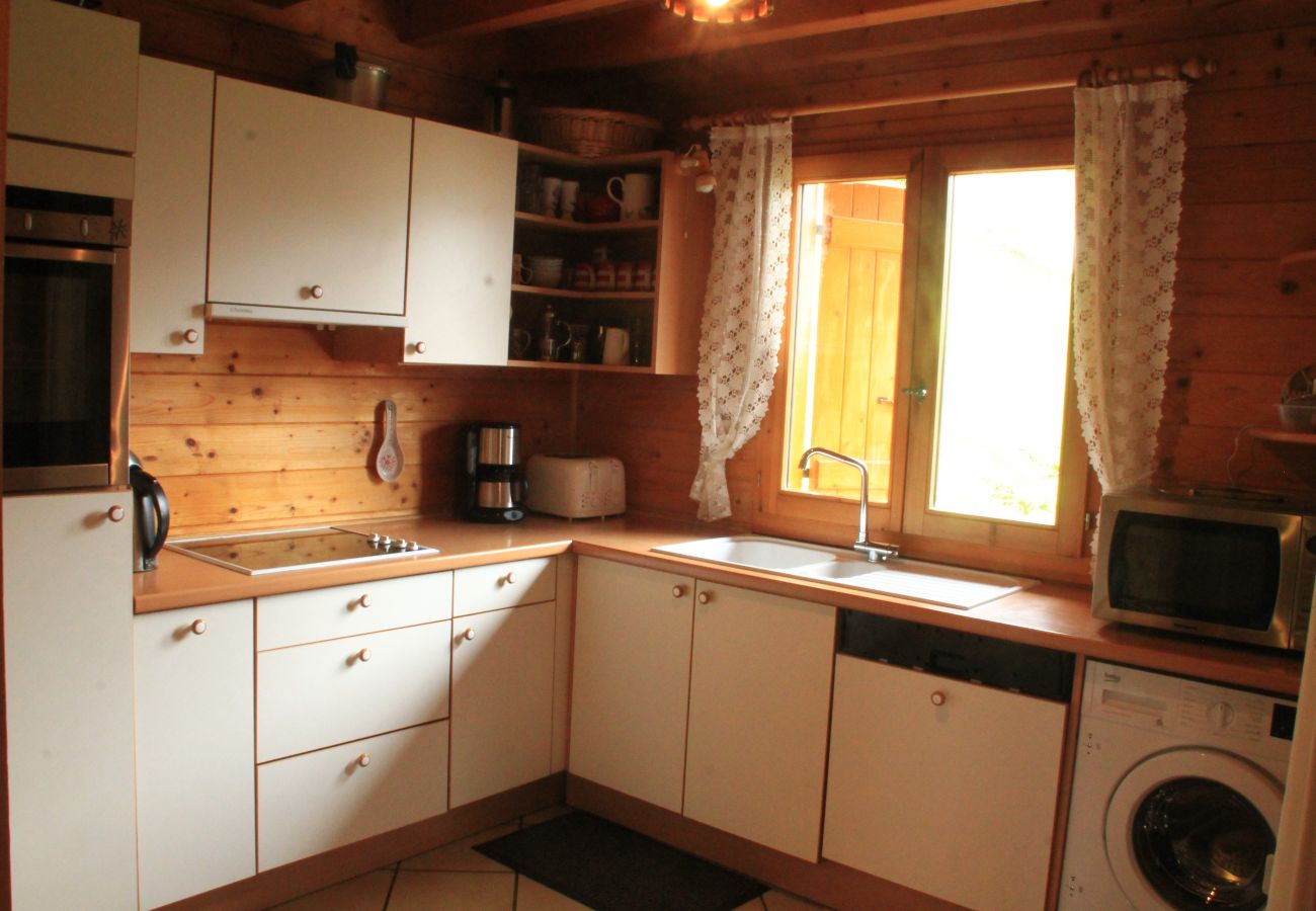 Kitchen, chalet MCL6 in Châtel in France