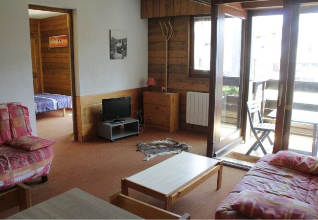 Living room, apartment YT76B1 in Châtel in France