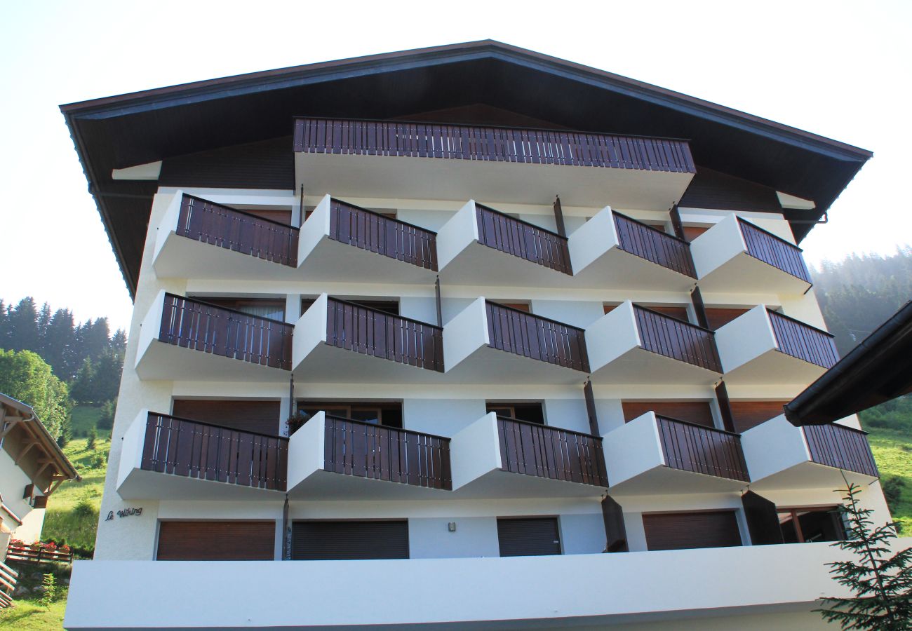 Facade of Apartment VIKING VK9 in Châtel in France