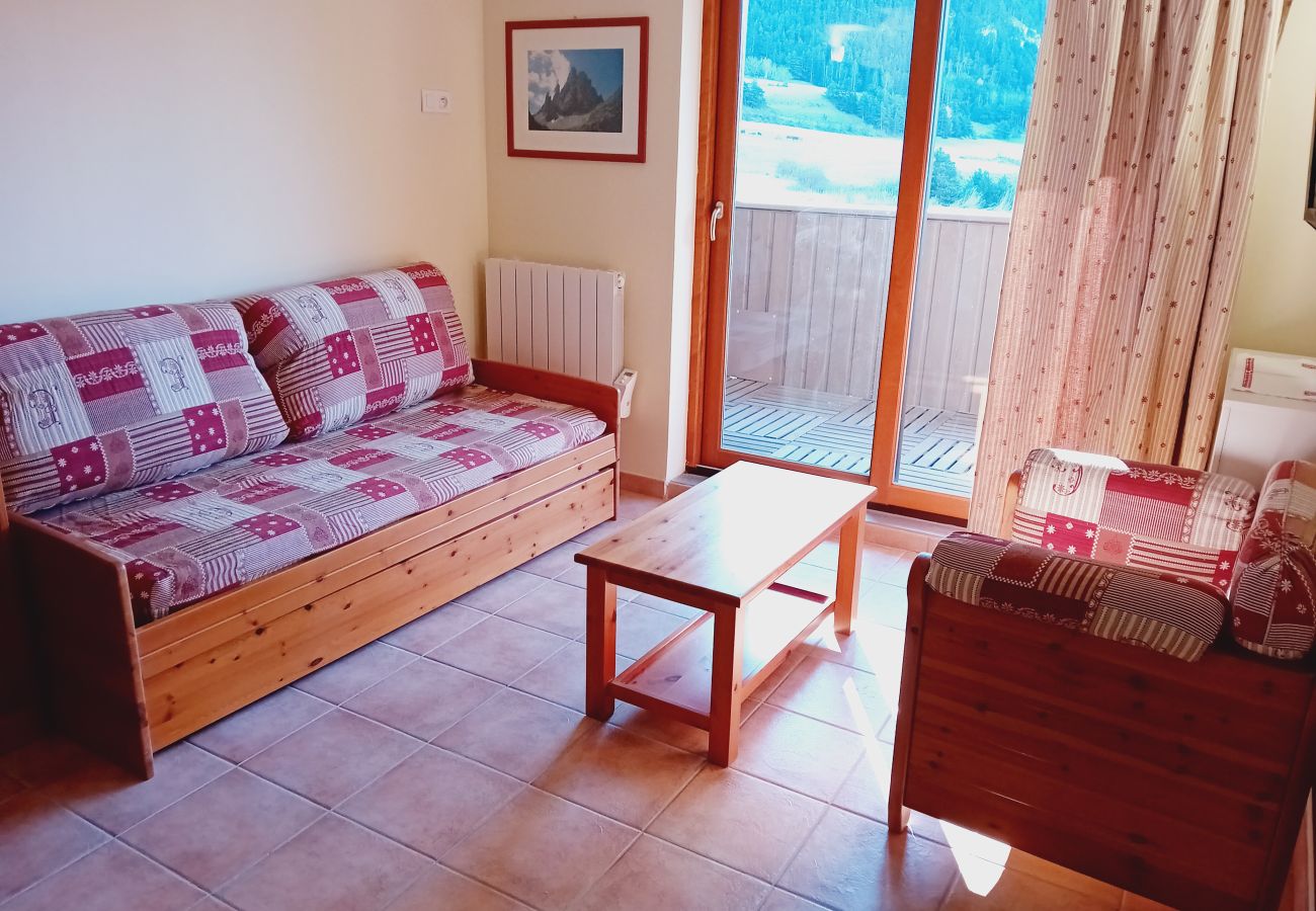 Living room Apartment Terraces D 305 in Termignon in France