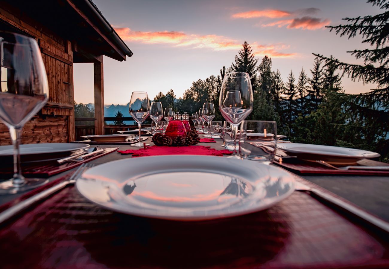 Chalet in Veysonnaz - Chalet Dragon WELLNESS & LUXURY 12 pers