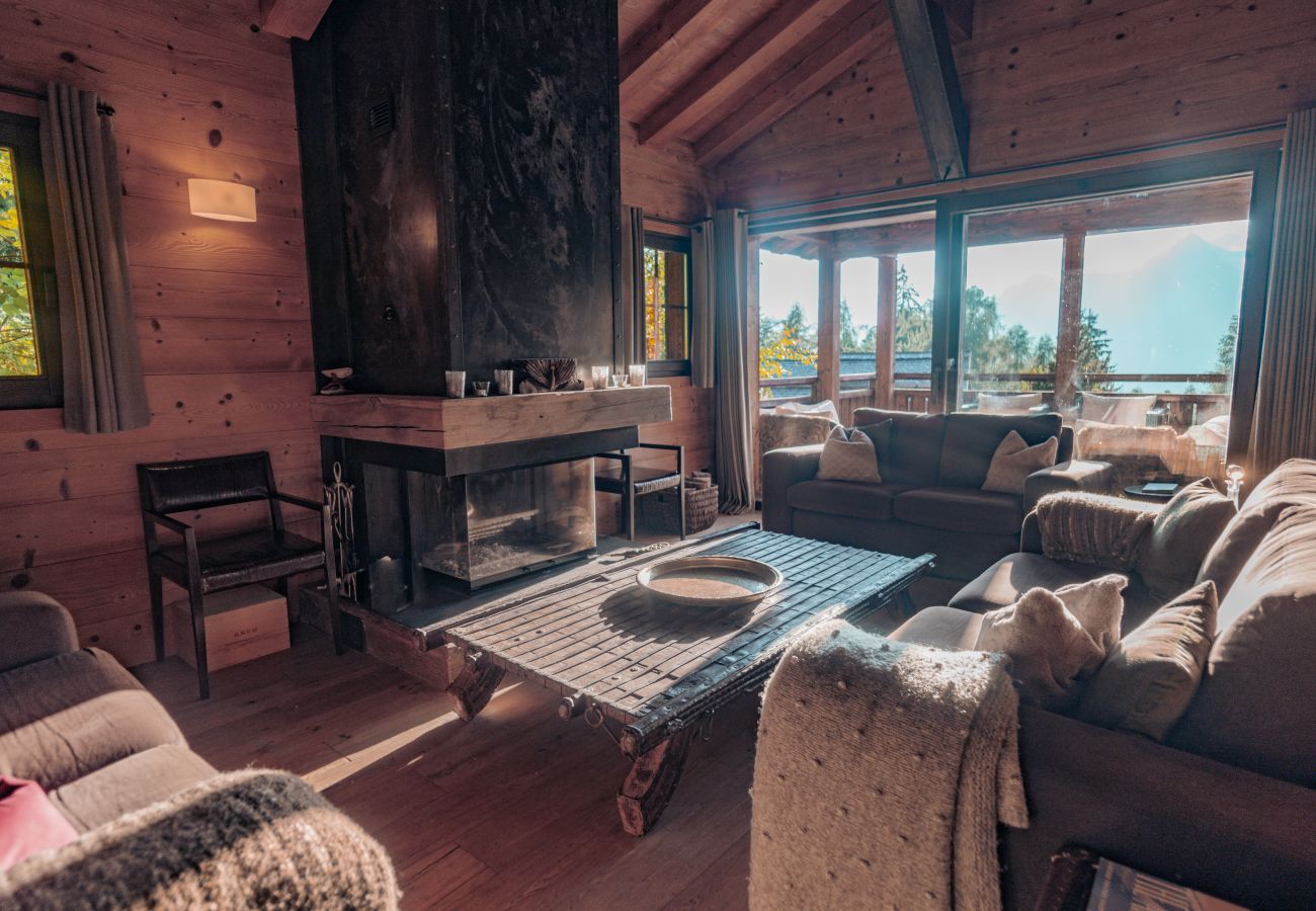 Chalet in Veysonnaz - Chalet Dragon WELLNESS & LUXURY 12 pers