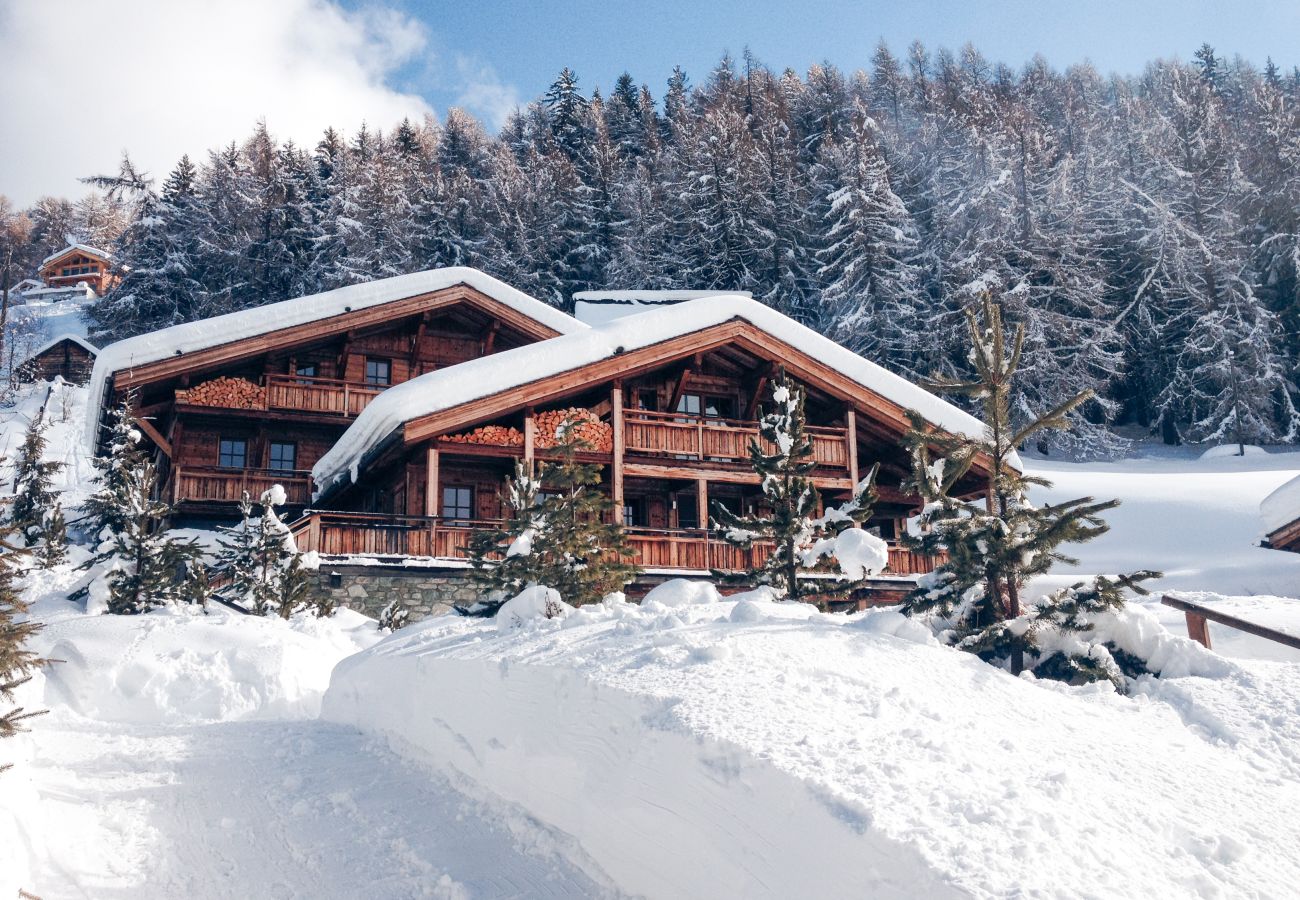 Chalet in Veysonnaz - Chalet Dragon WELLNESS & LUXURY 12 pers